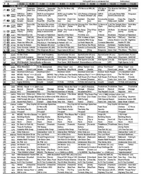 Local tv listings tonight - Check out American TV tonight for all local channels, including Cable, Satellite and Over The Air. You can search through the South Bend TV Listings Guide by time or by channel and search for your favorite TV show.